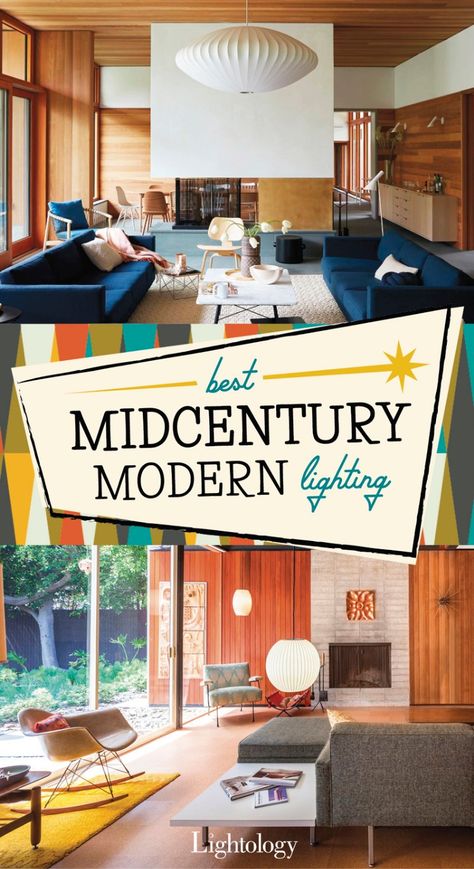 La Mid Century Modern, Mid Century Modern Living Room Lighting Ceilings, Retro Lighting Ideas, Midcentury Modern Interior Paint Colors, Midcentury Modern Color Palette Living Room, Mid Century Modern Renovation Interiors, Space Age Interior Mid Century Modern, Atomic Age Interior Design, Googie Interior Design