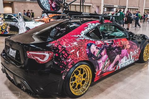 Wrapped Cars, Anime Cars, Car Interior Diy, Good Looking Cars, Shop Car, Custom Cars Paint, Car Wrap Design, Car Inspiration, Kid Friendly Travel Destinations