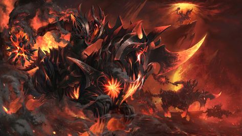 Chaos Knight, Shao Kahn, Defense Of The Ancients, Dota 2 Wallpaper, Dragon Armor, Dark Warrior, Military Pictures, Fantasy Fiction, Dota 2