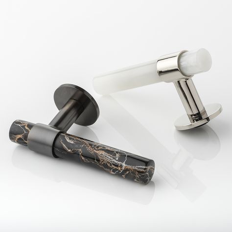 Collett Design Associates - Joseph Giles Marble Door Handle, Marble Handles, White Onyx Marble, Joseph Giles, Marble Handle, Adolf Loos, Shower Fittings, Door Fittings, Onyx Marble