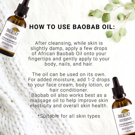 ✔ BEEYO’s nutrient-rich Baobab Oil is wildcrafted in Africa. This 100% pure oil made from superfood baobab is light-weight, non-greasy, and is excellent for reducing the appearance of wrinkles, scars, and sun spots. It is also proven to help nourish dry and damaged hair. ✔ 100% PURE AFRICAN MULTI-PURPOSE BAOBAB OIL: Ba Baobab Oil Benefits, College Lifestyle, Stop Hair Breakage, Dry And Damaged Hair, Natural Beauty Remedies, Baobab Tree, Baobab Oil, Organic Oils, Super Food