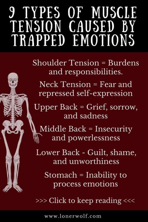 Trapped Emotions, Types Of Muscles, Shoulder Tension, Gentle Parenting, Muscle Tension, Mental And Emotional Health, Sciatica, Health Info, Holistic Healing