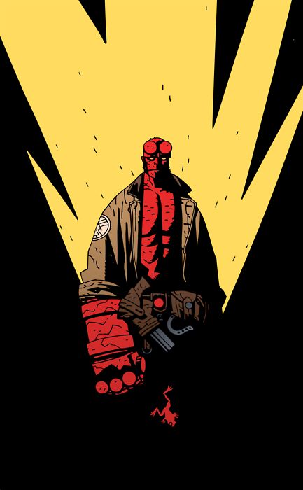 . Hellboy Wallpaper, Hellboy Comics, Hellboy Mike Mignola, Mignola Hellboy, Hellboy Comic, Mignola Art, Hellboy Tattoo, Mike Mignola Art, Hellboy Art