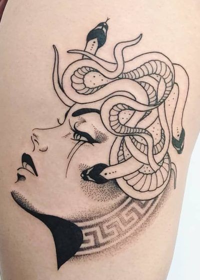 Latest 30 Medusa Tattoo Meaning and Tattoo Ideas For Men and Women Medusa Butterfly Semicolon Tattoo, Medusa Tattoo Meaning, Fierce Tattoo, Symbolism Meaning, Tattoo Art Design, Image Drawing, Medusa Tattoo Design, Semicolon Tattoo, Neck Tattoo For Guys