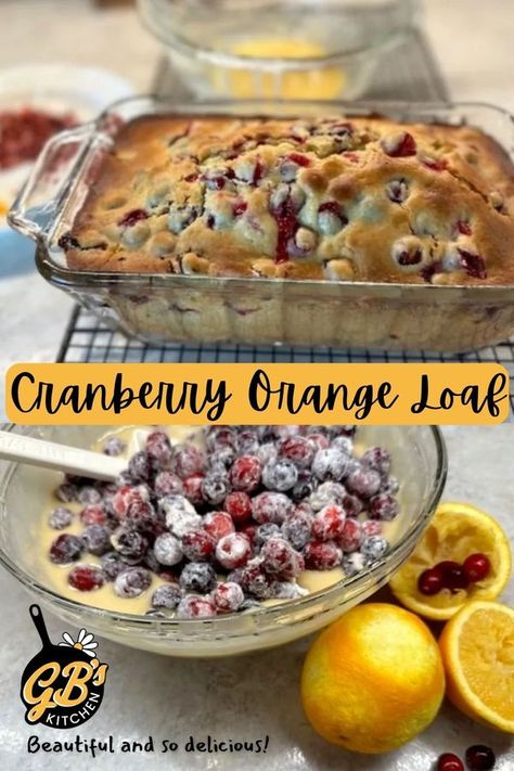 Mental Scoop Cranberry Orange Loaf, Orange Loaf Cake, Orange Loaf, Cranberry Orange Cake, Cranberry Smoothie, Perfect Christmas Dessert, Cranberry Cake, Ww Desserts, Christmas Dessert