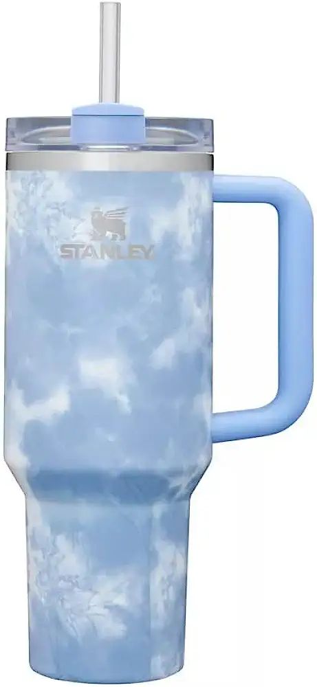 Stanley Adventure Quencher, Corkcicle Tumbler, Stanley Adventure, Sound Bath, Starbucks Tumbler, Thermos Bottle, Tie And Dye, Blue Tie, Stanley Cup