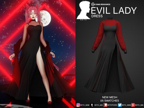 Sims 4 Evil Queen Cc, Sims 4 Cc Vampire Dress, Nightgown Sims 4 Cc, Sims 4 Cc Villain Clothes, Sims 4 Cc Occult Clothes, Sims Cc Witch, Sims Witch Cc, Sims 4 Alice In Wonderland Cc, Sims 4 Costume Cc