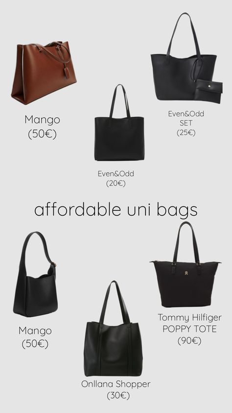 Affordable uni bags Mango Outfits, Uni Essentials, University Essentials, University Bag, Mango Bags, Uni Bag, Uni Outfits, Even And Odd, Essential Bag