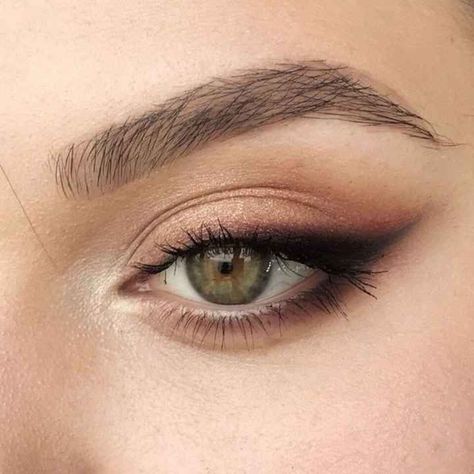 Make Up Designs, Dag Make Up, Wedding Hairstyles And Makeup, Eye Makeup Styles, Applying Eye Makeup, Smink Inspiration, Beauty Make-up, Makijaż Smokey Eye, Braut Make-up