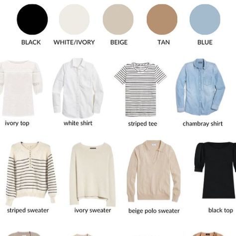 Leanne Blackmon on Instagram: "My Classic Neutral Capsule Wardrobe for Fall 2023 🍁 I included classic foundation pieces with a bit of French Minimalist style.  The colors are black, white/ivory, flax, beige, tan and blue. 

✨ To shop this post, comment the word LINKS below & I’ll send you a DM with all the details 

Follow my shop @classyyettrendy on the @shop.LTK app to shop this post and get my exclusive app-only content! #liketkit @shop.ltk
https://liketk.it/4i3D2

#capsulewardrobe #shopyourcloset #buylesswearmore #buylesschoosewell #buylessbuybetter #teamlessismore #sustainablewardrobe  #casualstyle #readytowear #lookdujour  #easyoutfit #effortlesschic #effortlessstyle #dailyfashion #parisianstyle #parisiennestyle #parisianchic #simplestyle #simplechic #neutralstyle #neutralaboutit #c Black White Tan Capsule Wardrobe, French Minimalist Style, Black Capsule Wardrobe, French Minimalist, Midlife Fashion, Neutral Capsule Wardrobe, Parisienne Style, Spring Capsule Wardrobe, Workwear Fashion