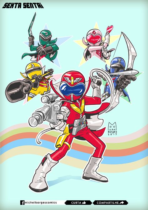 Super Sentai: Goranger on Behance Ranger Armor, Power Rangers Fan Art, All Power Rangers, Power Rangers Art, Go Go Power Rangers, Best Gaming Wallpapers, City Cartoon, Quirky Art, Super Robot