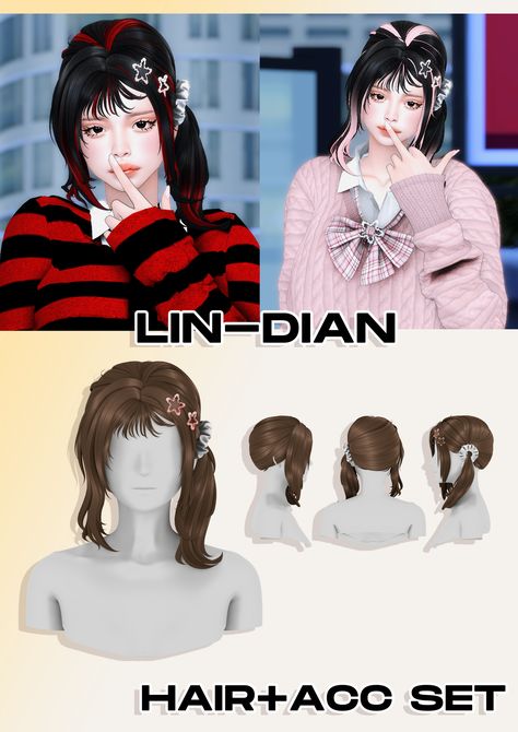 Sims Hairstyles, Sims Finds, Ts4 Hair, Sims Packs, Sims 4 Anime, The Sims 4 Pc, Pelo Sims, The Sims 4 Packs, Sims 4 Cc Makeup