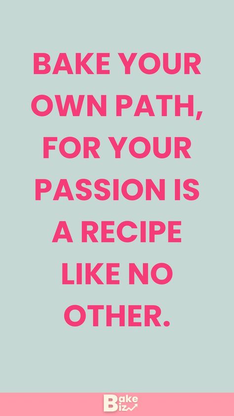 Comparing will do nothing for you and your business ✅ Baking Cookies Quotes, Pastry Quote, Bakery Quotes, Cookie Quotes, Baking Quotes, Cake Quotes, Unique Recipe, Bakery Branding, Cookie Business