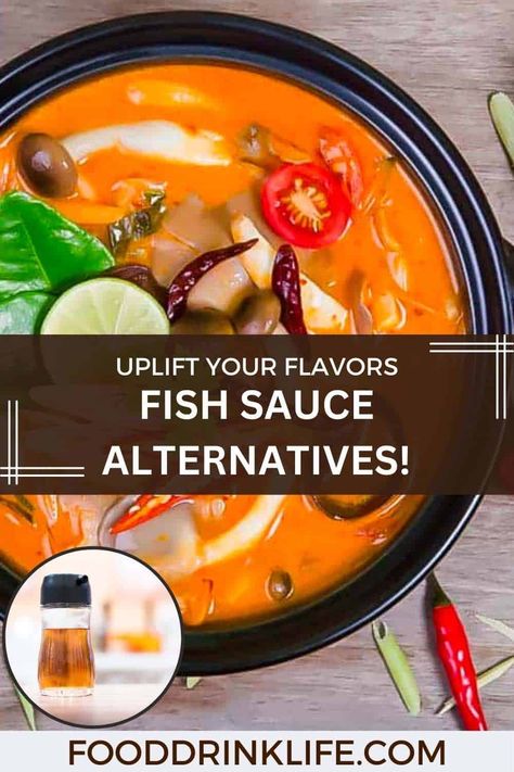 Indulge in a flavorful bowl of soup using fish sauce substitutes to enhance the taste. Fish Sauce Substitute, Fancy Dinner Party, Dinner Party Recipes, Steak Sauce, Favorite Comfort Food, Bowl Of Soup, Stir Fries, Easy Weeknight Dinners, Vegetarian Diet