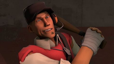 Tf2 Banner Gif, The Boiled One, Scout Tf2, Tf2 Scout, Team Fortess 2, Bat Boys, Fortress 2, Team Fortress 2, Team Fortress