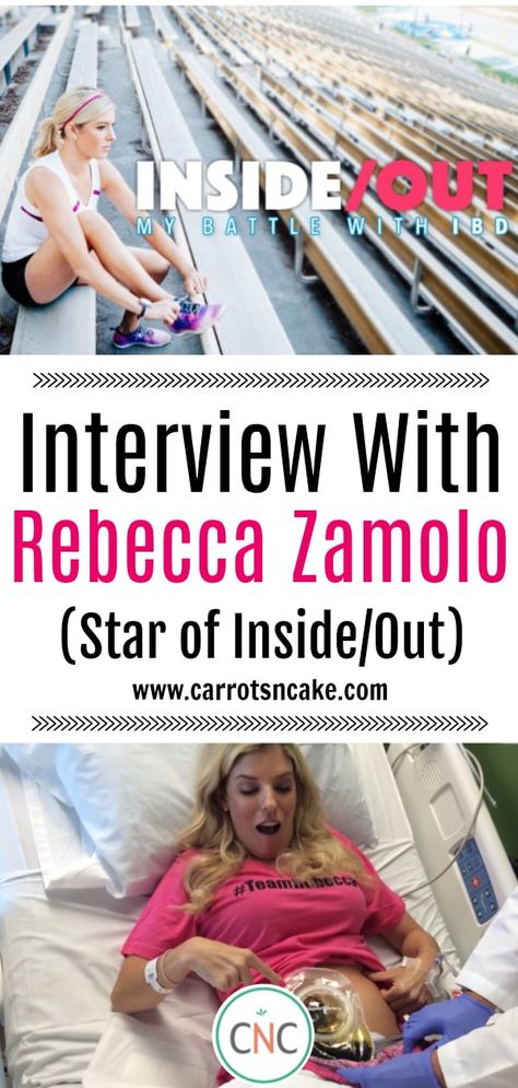 When I received the opportunity to interview Rebecca Zamolo, I jumped at the chance. As someone who struggles with IBD everyday, Rebecca is a huge inspiration to me. Her story resonated with me so much and I'm excited to share this interview with you all!  Interview With Rebecca Zamolo, Star of ‘INSIDE/OUT: My Battle with IBD’ https://carrotsncake.com/interview-with-rebecca-zamolo-star-of-insideout-my-battle-with-ibd/  #IBD #healthyliving #autoimmunedisease Matt Slays, Devan Key, Rebecca Zamolo, Ostomy Bag, Cake Blog, Cute Baking, Favorite Youtubers, Crop Top Hoodie, Lol Dolls