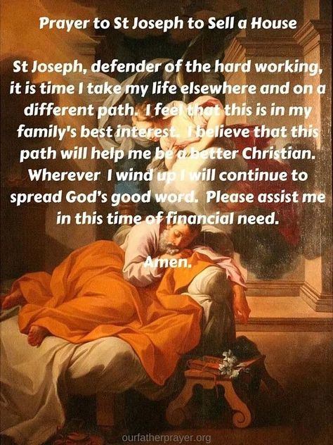 Prayers For Selling A House, Spell To Sell House, Prayer To St Joseph To Sell House, Prayers To Sell Your House, Spell For Selling A House, Prayer To St Joseph, St Joseph Prayer, Our Father Prayer, Novena Prayers