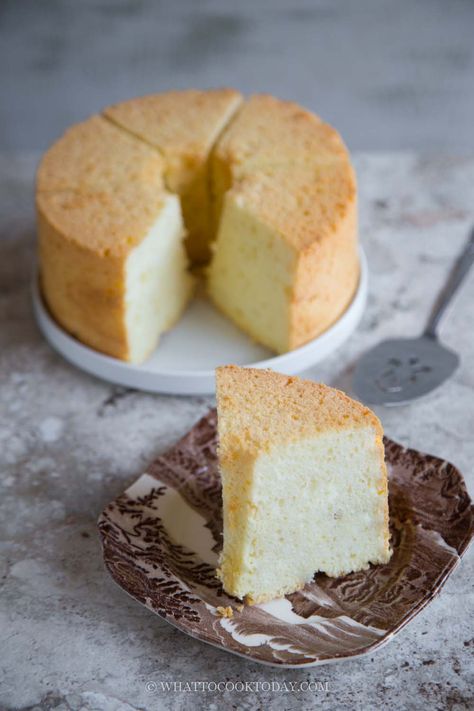 Vegan Chiffon Cake Recipe, Soft Tofu Dessert, Soft Tofu Dessert Recipes, Vegan Chiffon Cake, Soft Silken Tofu Recipes, Tofu Deserts, Soft Tofu Recipes Desserts, Silken Tofu Recipes Dessert, Recipes With Soft Tofu