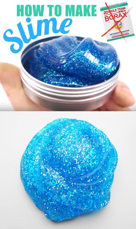 Kids itching to make Slime? Use this safe Borax Free version! Slime Without Borax Diy, Diy Slime For Kids, Make Slime For Kids, Slime Without Borax, Diy Crafts Slime, Borax Slime, Galaxy Slime, Slime Ideas, Slime Diy