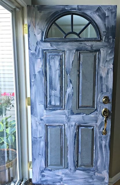 how to strip a front door using citristrip without sanding Front Door Refinishing, Sanding Front Door, Stripping Paint From Front Door, Refinished Front Doors, Strip Paint Off Wood Door, How To Strip Paint Off Wood Door, Refinishing Front Door Wood, Stripping Paint From Wood Door, Redo Front Door