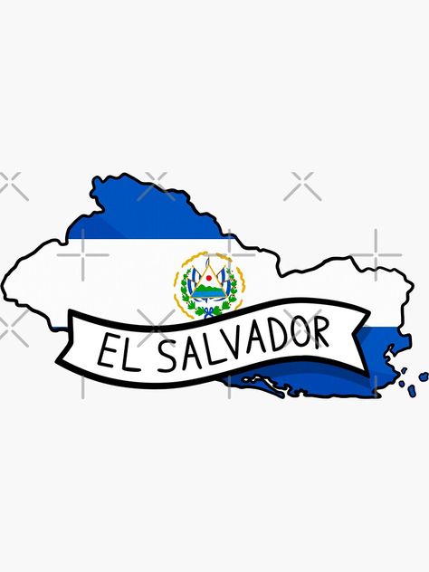 Salvador Flag, El Salvador Flag, Map Sticker, Flag, Map, For Sale, Quick Saves