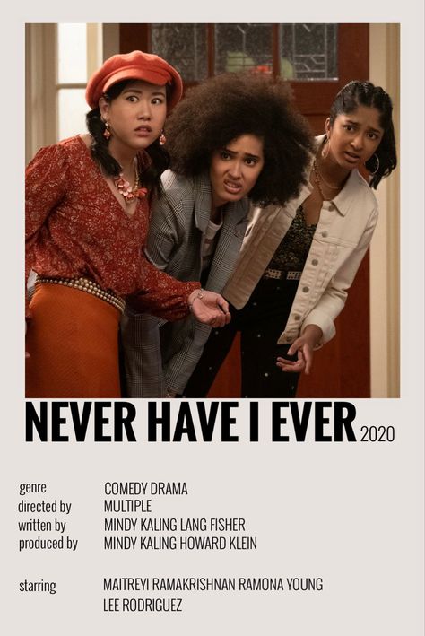 Polaroid Movie Poster, John Mcenroe, Polaroid Wall, Film Posters Minimalist, Mindy Kaling, Never Have I Ever, Movie Prints, Netflix Movie, Good Movies To Watch