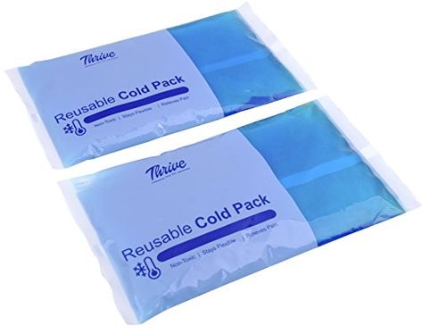 Reusable Gel Ice Cold Pack Compress  2 Pack  Reusable vinyl provides instant pain relief rehabilitation and therapy from injuries of shoulder back knee neck ankle ** You can find more details by visiting the image link. (This is an affiliate link) Teeth Surgery, Pregnancy Body Pillow, Ice Gel, Gel Ice Packs, Hot Cold Packs, Cold Ice, Ice Packs, Neck Pain Relief, Gel Pack