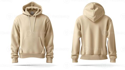 Beige hoodie front and back view mockup brown white background Brown White Background, Hoodie Front And Back, Beige Hoodie, Graphic Design Mockup, Cream Hoodie, Hoodie Mockup, Aesthetic Couple, Print Mockup, Stationery Mockup