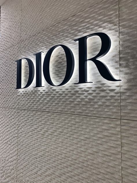 Store Front Signage, Sign Making, Logo Sign, Company Logo, Dior, Led, Signs