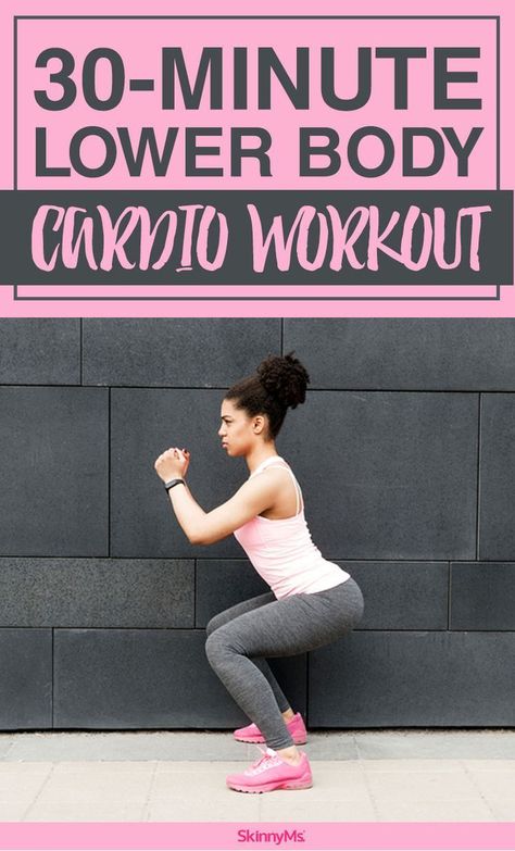 30-Minute Lower Body Cardio Workout Benefits Of Cardio, Exercise Challenge, Body Makeover, Thigh Workout, Cardio Exercise, Workout Cardio, Cardio Routine, Healthy Exercise, Staying Fit