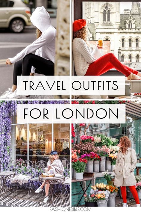 what to pack for London in march | travel outfits for the UK | what to wear in London What To Wear In London In May, Uk Travel Outfits, London Vacation Outfits, Abroad Fashion, Outfits To Wear In London, London Trip Outfit, What To Pack For London, Europe In March, What To Wear In London