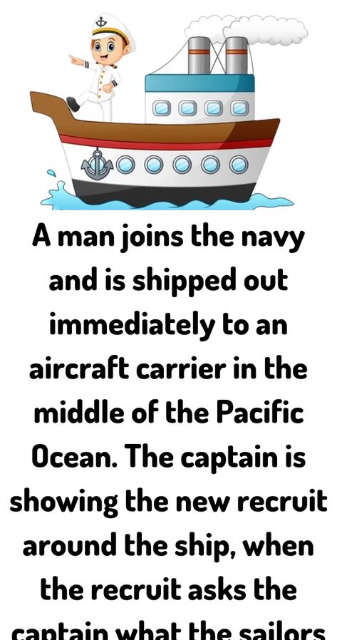 A man joins the navy and is shipped out immediately to an aircraft carrier in the middle of Navy Jokes, Navy Humor, Expressive Portraits, Joining The Navy, Navy Aircraft Carrier, Witty One Liners, Shy Guy, Wife Jokes, Clean Jokes