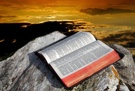 Holy Bible and skies. Open old bible on a rock on a beautiful sky at sunset back , #AFFILIATE, #Open, #bible, #skies, #Holy, #Bible #ad Old Bible, Jesus Background, Rock Background, Bible Photos, Oldest Bible, Open Bible, Bible Images, Bible Pictures, Sunset Background