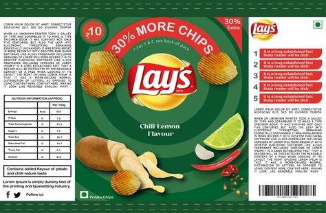 Background and Front Chips Template Printable, Printable Food Packaging, Chips Template, Snack Lays, Chips Design, Chip Packaging, Lays Chips, Tumbler Cups Personalized, Sublimation Ideas Projects Inspiration