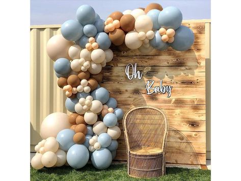 140Pieces Brown Coffee Blue Balloon Garland Arch Kit Brown | Etsy Balloon Wreath, Bear Baby Shower Theme, Balloon Garland Diy, Blue Balloon, Rose Gold Balloons, Garland Arch, Green Balloon, Teddy Bear Baby Shower, Arch Kit