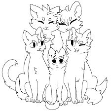 Helping Drawing, Warrior Cats Base, Animal Base, Drawing Application, Warrior Cat Drawings, Goofy Drawing, Pixel Drawing, Cat Sketch, Cat Family