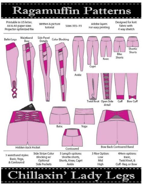 Ragamuffin patterns - Chillaxin' lady legs Active Wear Fashion Illustration, Sports Wear Fashion Illustration, Yoga Fits, Bodysuit Pattern, Ballet Legs, Clothing Templates, Sports Wear Fashion, Brand Deals, Yoga Apparel