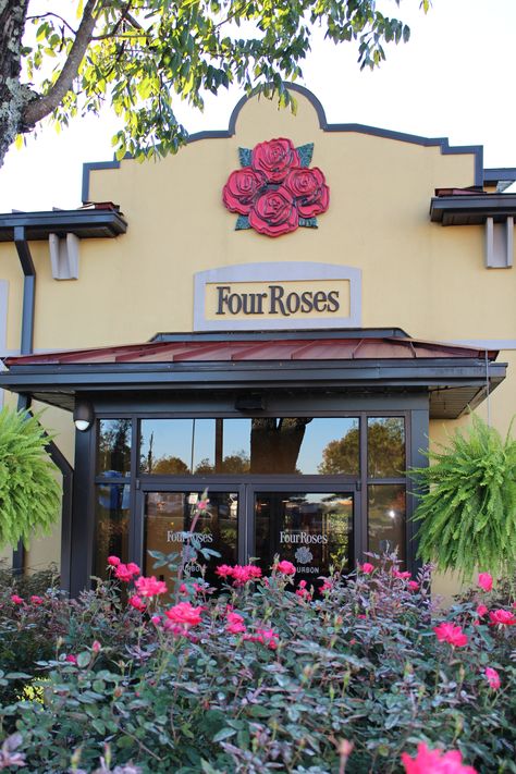 Four Roses Distillery south of Lawrenceburg, Kentucky. So easy to find off the Bluegrass Parkway and an absolutely idyllic country setting. #bourbon #Kentucky #Bluegrass #kentuckybourbontrail #bourbontrail #FourRoses Lawrenceburg Kentucky, Kentucky Bourbon Trail, Bourbon, Kentucky, Whiskey, Road Trip, Roses