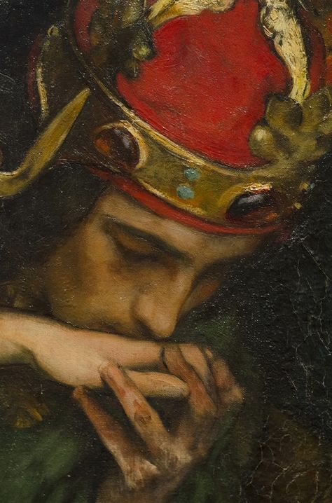 Edwin Austin Abbey King Lear Act I scene Cordelias Farewell detail Metropolitan Museum of Art Edwin Austin Abbey, Man Quotes, King Lear, Hands On, Austin, Close Up, Poetry, Quotes, Art