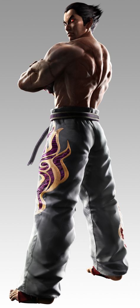 Kazuya Mishima (Tekken Tag Tournament 2) Tekken Kazuya Mishima, Kazuya Mishima Wallpaper, Tekken Kazuya, Samurai Warriors Anime, Tekken Characters, Tekken Jin Kazama, Tekken Tag Tournament 2, Tekken Wallpaper, Kazuya Mishima