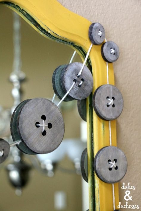 farmhouse style button garland for home decor Diy Coraline Party Decorations, Coraline Room Decor Ideas, Coraline Home Decor, Diy Coraline Decorations, Coraline Room Ideas, Coraline Crafts Diy, Coraline Birthday Party Ideas Decoration, Coraline Door Decoration, Coraline Themed Room