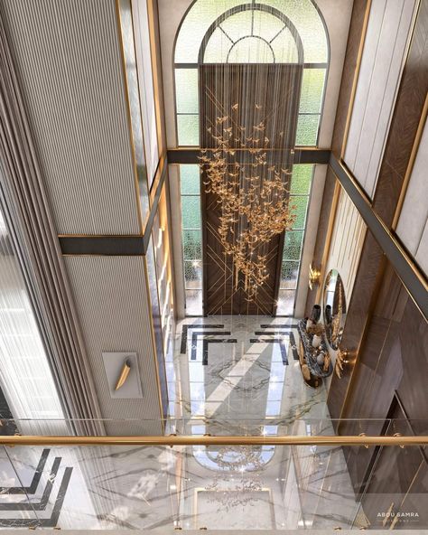 Entrance Lobby Design, Hall Social, Luxury Houses Entrance, Modern Bungalow House Design, Luxury Mansions Interior, Lobby Interior Design, Architectural Designer, Modern Flooring, Modern Bungalow House