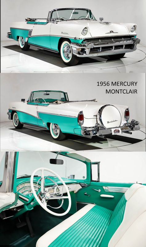 Mercury Montclair, Vintage Cars 1950s, Old Vintage Cars, Mercury Cars, American Classic Cars, Ford Classic Cars, Old Classic Cars, Classy Cars, Us Cars