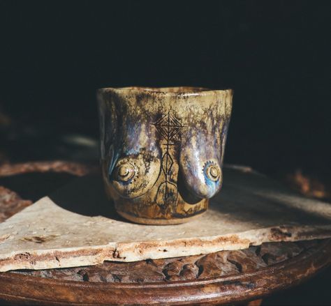 Ceramics // DIY pottery // Clay // Pottery // Ceremonial crafting // Ritual // Vessel // Mug // Divine feminine // Magic // Witchcraft // Womb Womb Wisdom, Haley Paige, Ceramics Diy, Intuitive Artists, Elemental Magic, Ritual Tools, Pottery Clay, Diy Pottery, Of The Earth