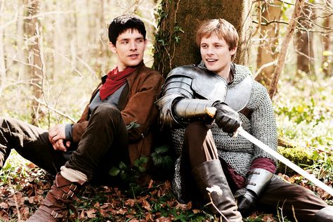 Catholic All Year: A Show About the Depth of Male Friendship . . . and farting trolls Merlin Tv Series, Male Friendship, Prince Arthur, Merlin Colin Morgan, Merlin Series, Ben Whishaw, Merlin Fandom, Roi Arthur, Merlin Cast