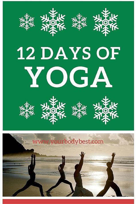 12 Days of Yoga starts today! It's a great way to ease into the habit of a daily yoga practice. Start small: Day 1 is child's pose -- that's it! Each day you'll add a pose to the sequence, and by Day 12 you'll have a nice little 10-15 minute sequence. And you'll have a 2-week jump start on your new year's resolutions! :) New Year's Resolutions, Daily Yoga, Yoga Sequences, Yoga Routine, New Years Resolution, Yoga Teacher, Yoga Practice, 12 Days, Each Day