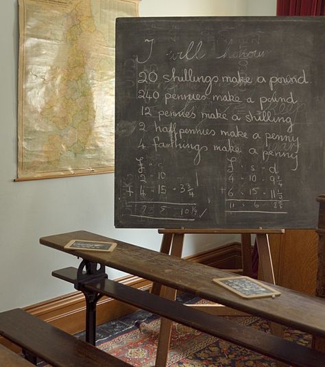 Schoolroom in Lanhydrock House, Cornwall County House, Cornwall England, St Ives, Stately Home, Country Estate, Manor House, Nanny, Drafting Desk, Cornwall