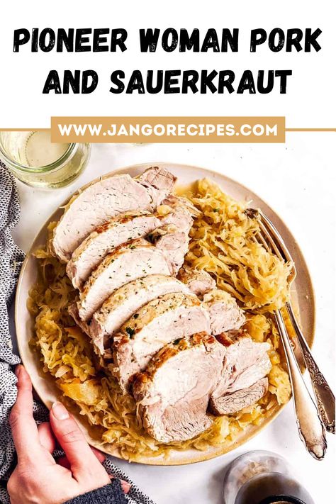 In this blog, I will share with you a Pioneer woman pork and sauerkraut recipe that is extremely delicious. Center Cut Pork Roast, Pork And Sauerkraut Recipe, Pork Roast And Sauerkraut, Pork Chops And Sauerkraut, Pork And Sauerkraut, Pork Sirloin Roast, Pork Sirloin, Sauerkraut Recipe, Pork Loin Roast Recipes