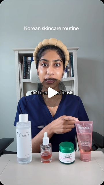 Dr. Neera Nathan on Instagram: "Comment “GLASS SKIN” and I will DM you this complete PM Korean skincare routine using K-beauty products I swear by as a dermatologist. #koreanskincare #koreanskincareroutine #kbeauty #skincareroutine #fyp" How To Skincare, Pore Reducing Skincare, Kbeauty Korean Skincare Aesthetic, Glowy Skincare Routine, Korean Skincare Routine Products, Glass Skin Products, Korean Skincare Aesthetic, Get Korean Glass Skin, Skincare Journal