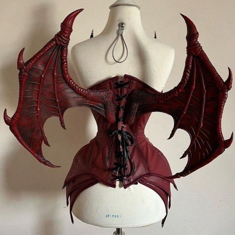 Evil Cupid Costume, Succubus Clothing, Succubus Costume, Demon Costume, Bug Costume, Bat Costume, Creepy Halloween Makeup, Red Riding Hood Costume, Halloween Accessories Hair